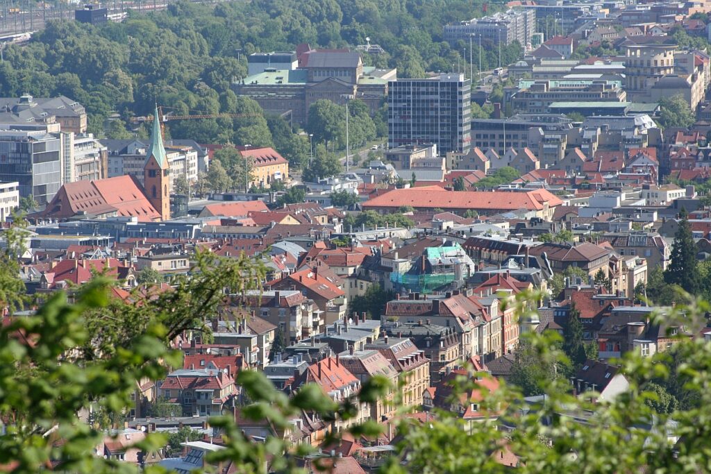 Leonhardsviertel Luftbild